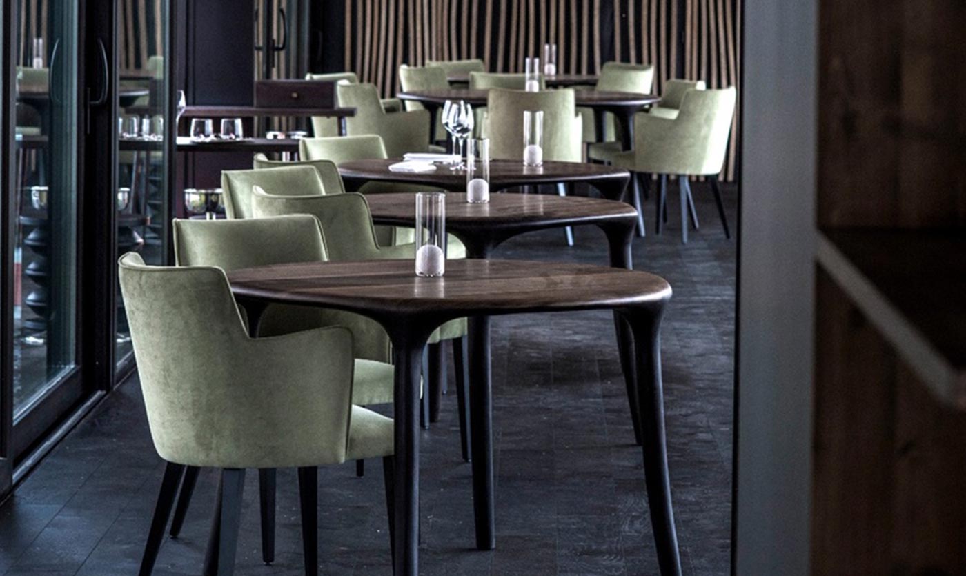 Collinet Restaurant Furniture for Maison Aribert