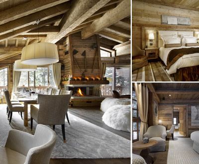 Dreamlike cabins in Courchevel