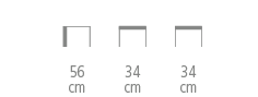 Charme Table size