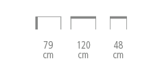 Icare desk size